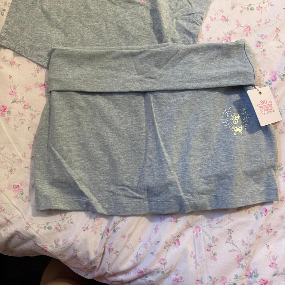 VS PINK x LoveShackFancy Lace Trim Tank Top and Skirt [COPY] - Picture 3 of 5